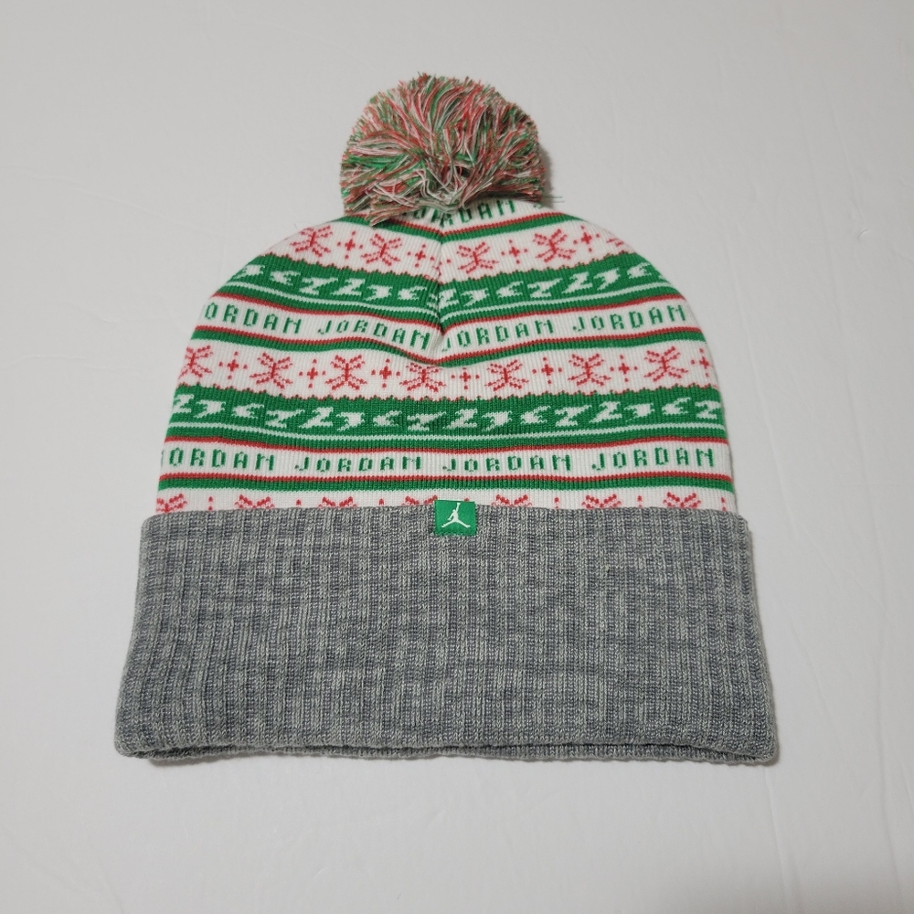 Jordan beanie one size fits most gray in color.